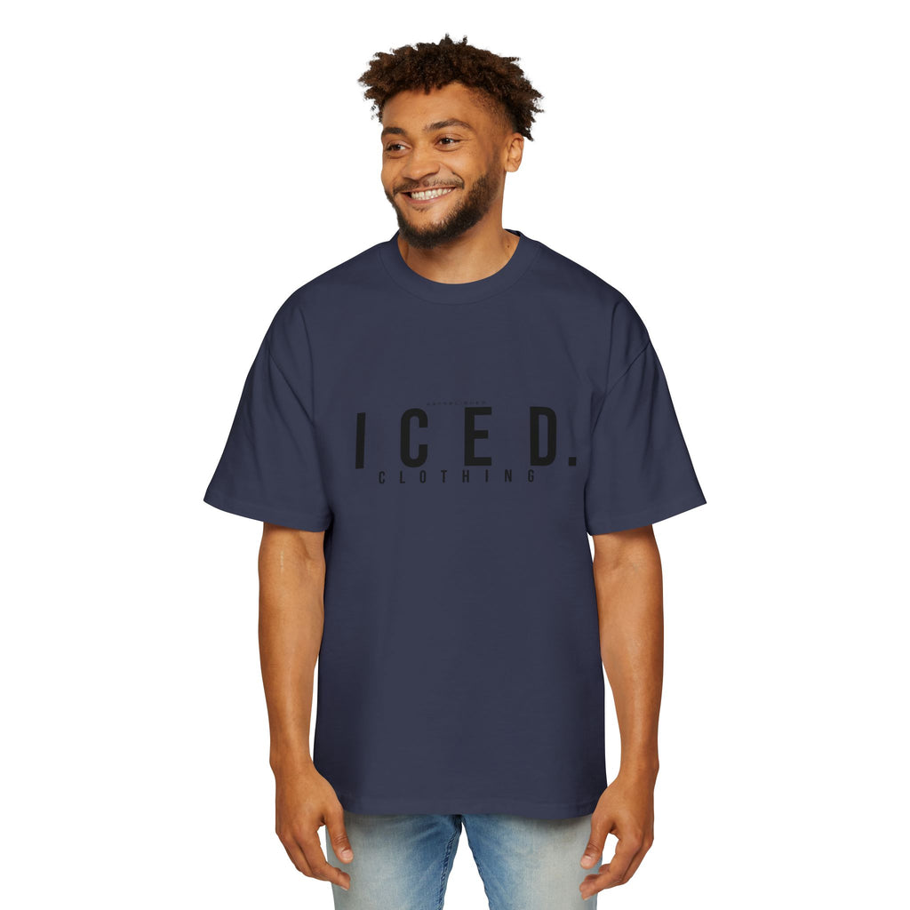 ICED. Established — Minimalist Men's Oversized Tee