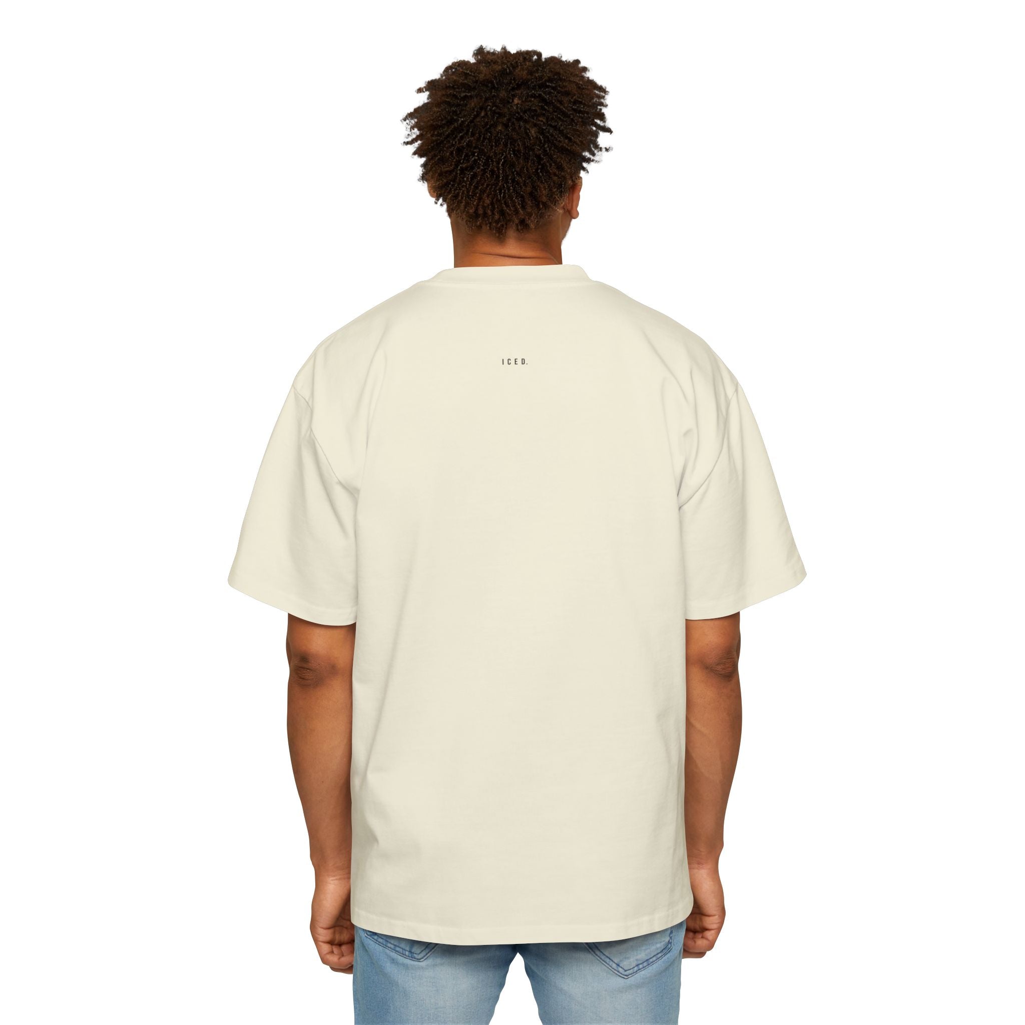 ICED. Established — Minimalist Men's Oversized Tee