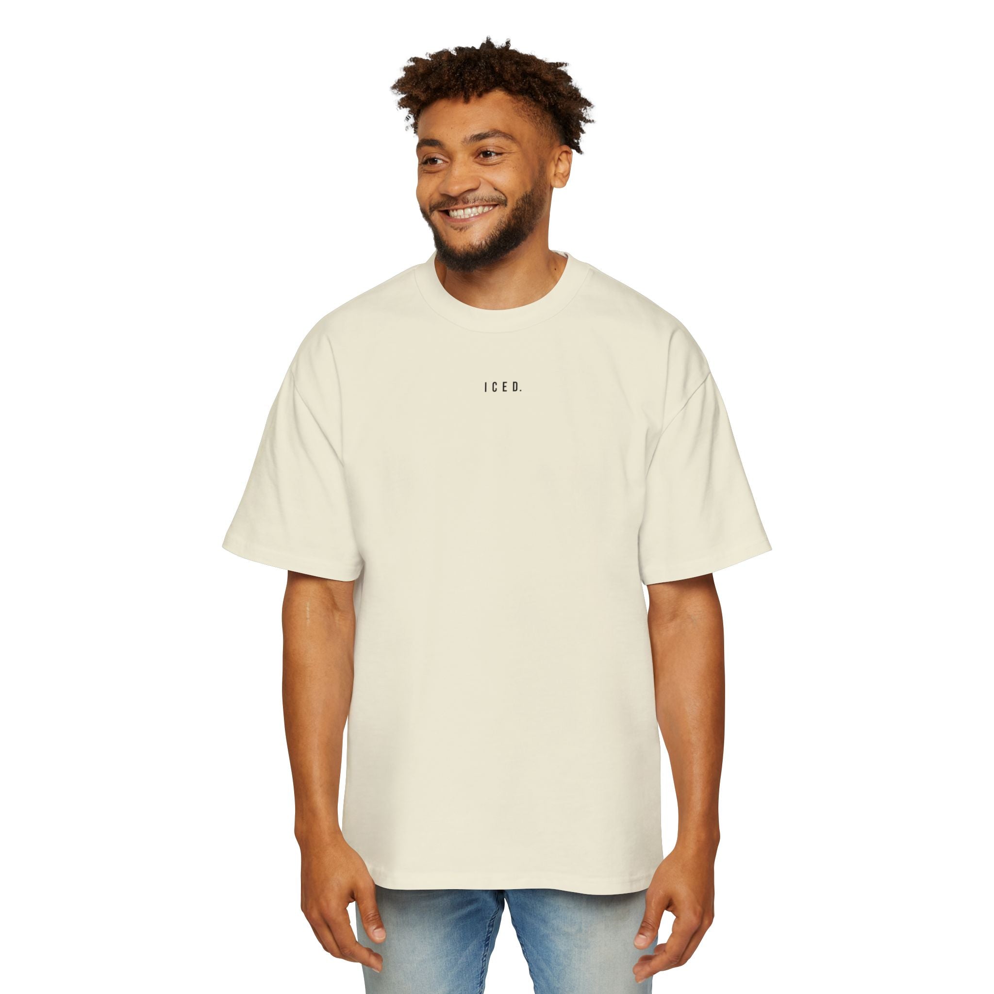 ICED. Established Cube — Minimalist Men's Oversized Tee
