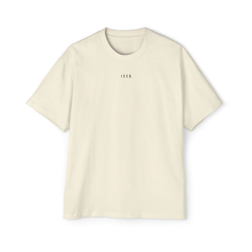 ICED. Established Cube — Minimalist Men's Oversized Tee