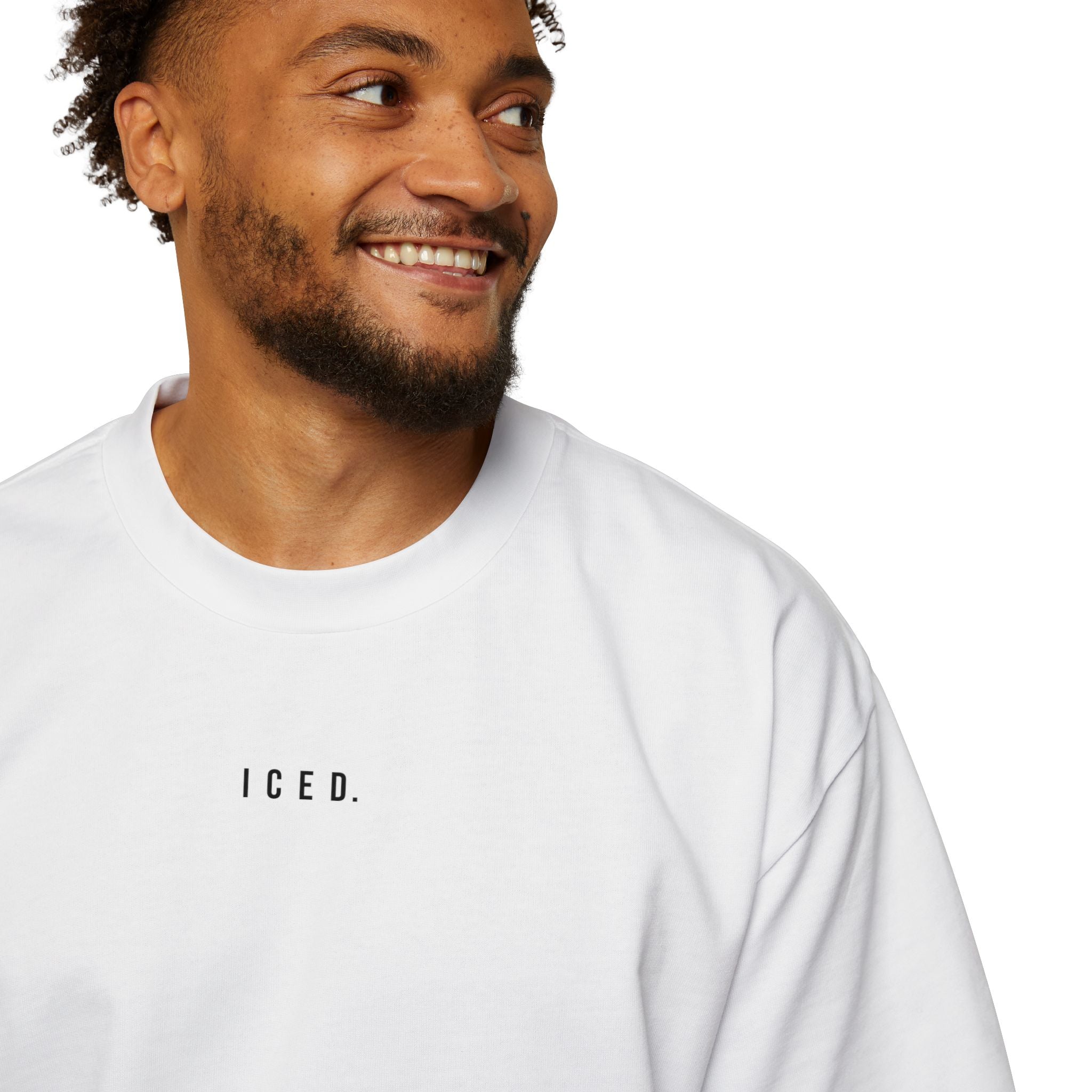 ICED. Established Cube — Minimalist Men's Oversized Tee