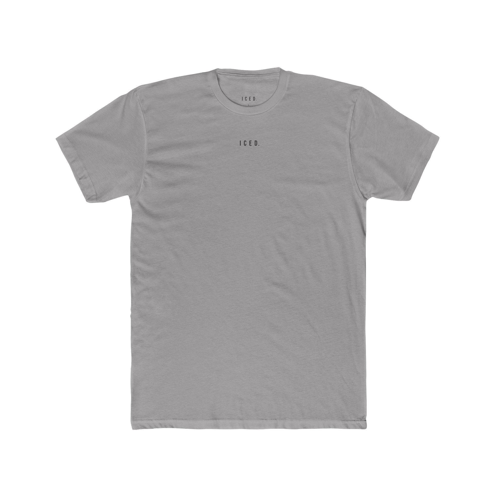 ICED. Established Cube — Minimal Cotton Crew Shirt