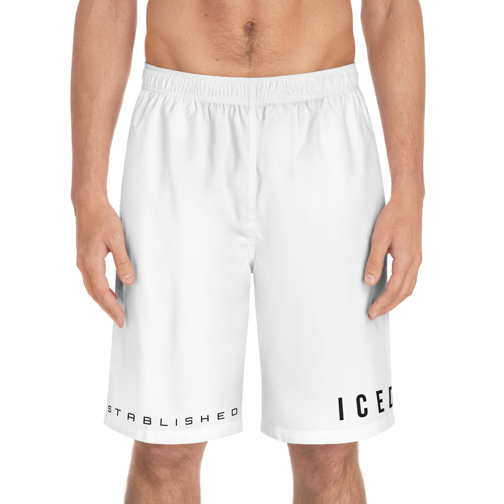 ICED. Established — Minimal  Men's Board Shorts