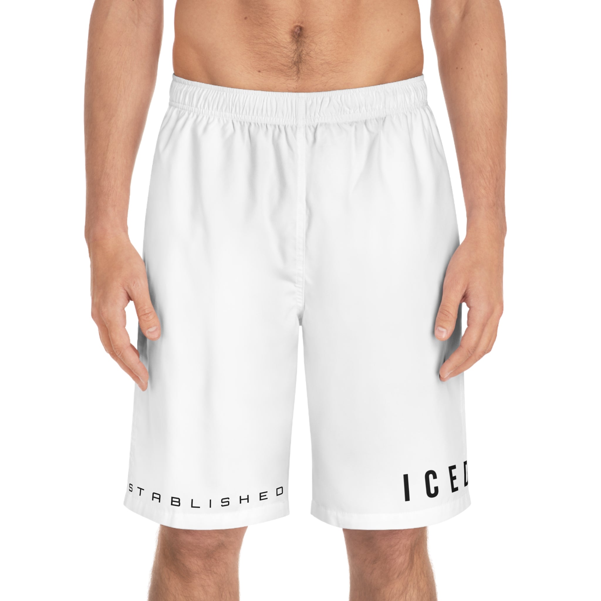 ICED. Established — Minimal  Men's Board Shorts