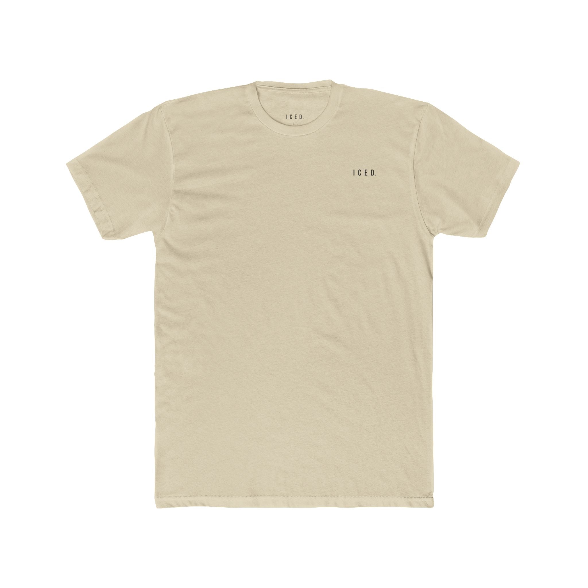 ICED. Established — Minimal Cotton Crew Shirt