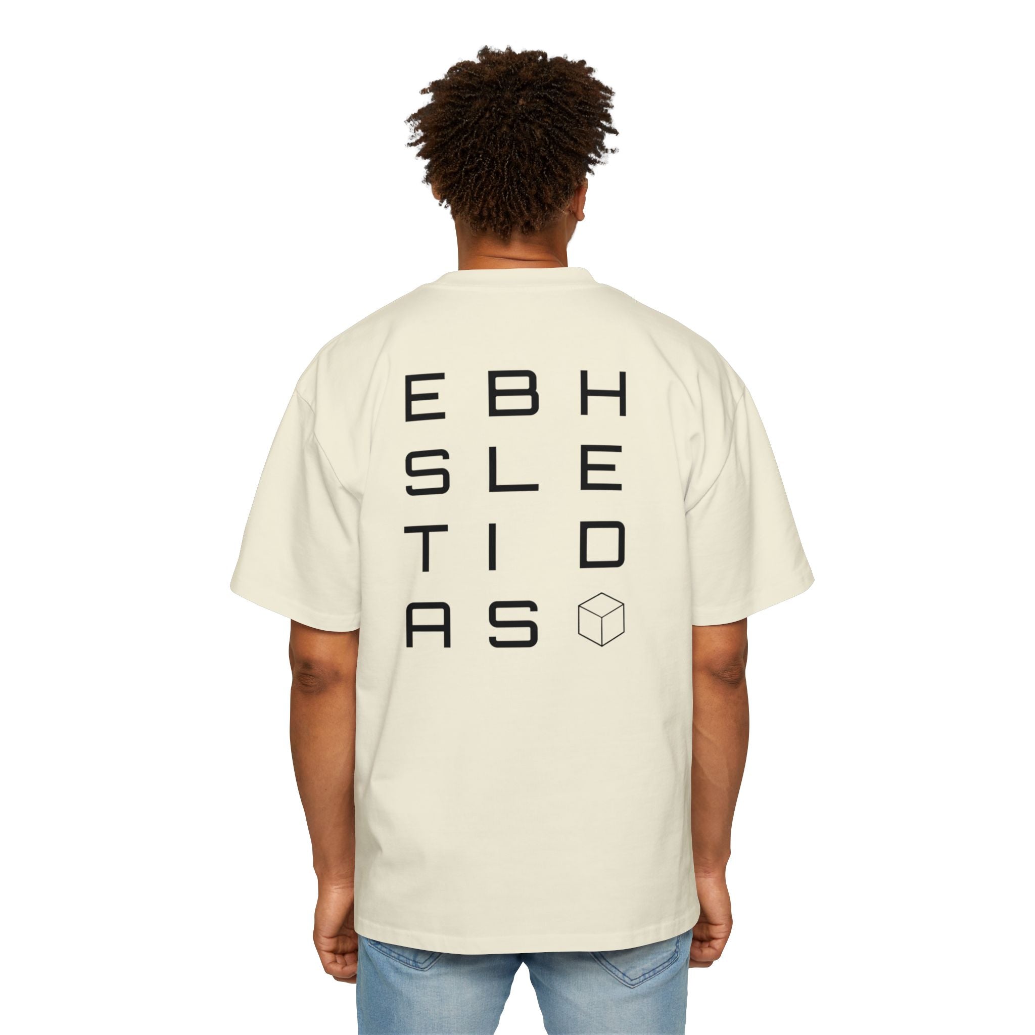 ICED. Established Cube — Minimalist Men's Oversized Tee