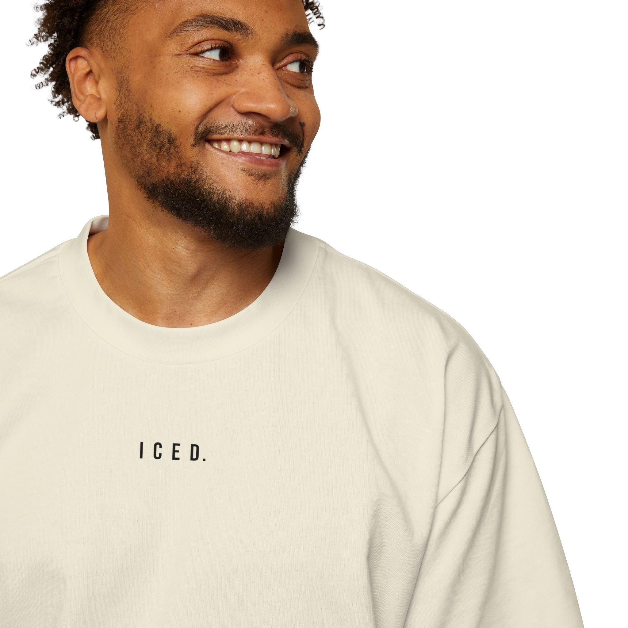ICED. Established Cube — Minimalist Men's Oversized Tee