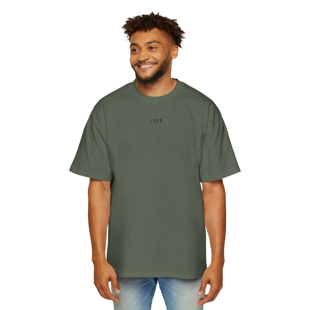 ICED. Established Cube — Minimalist Men's Oversized Tee