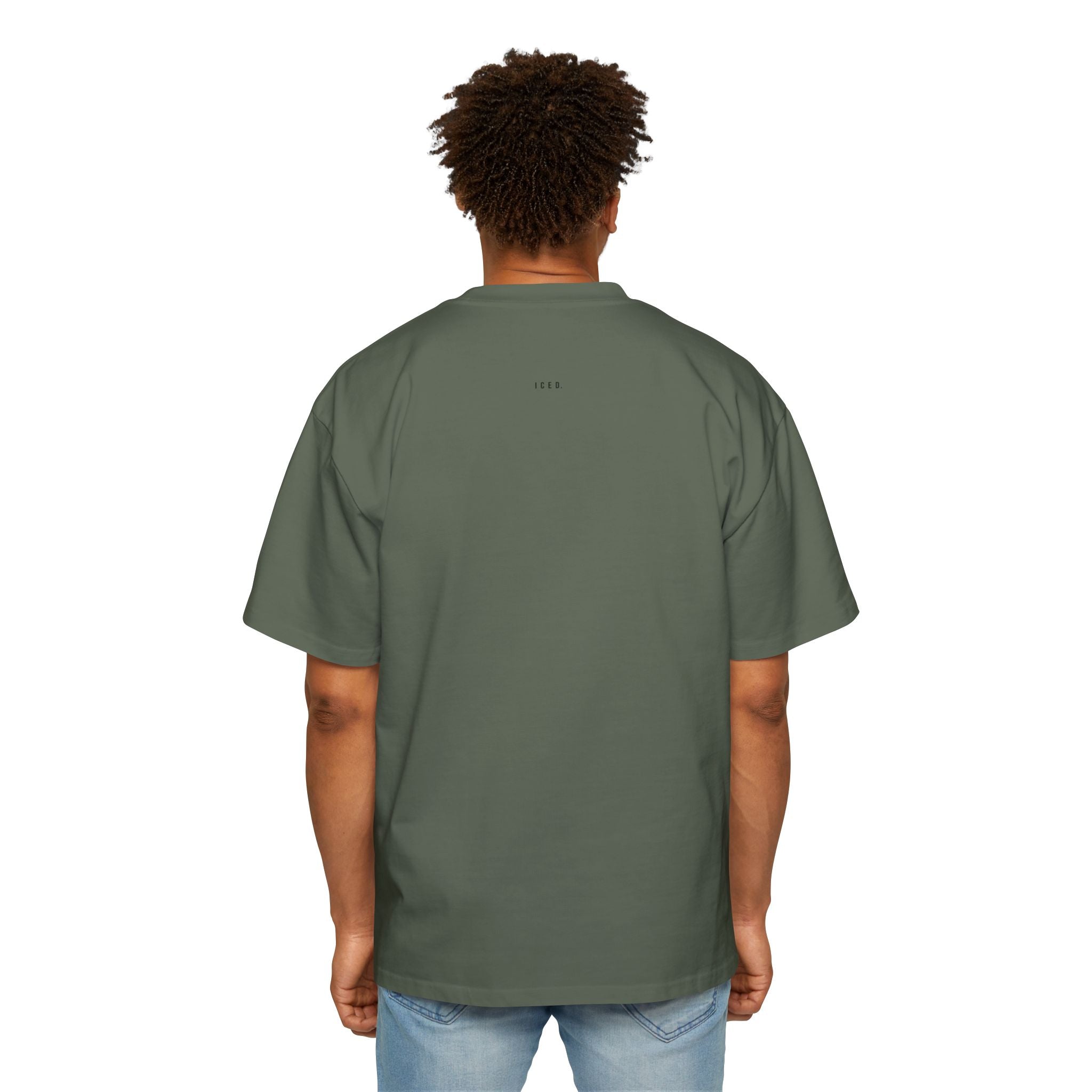 ICED. Established — Minimalist Men's Oversized Tee