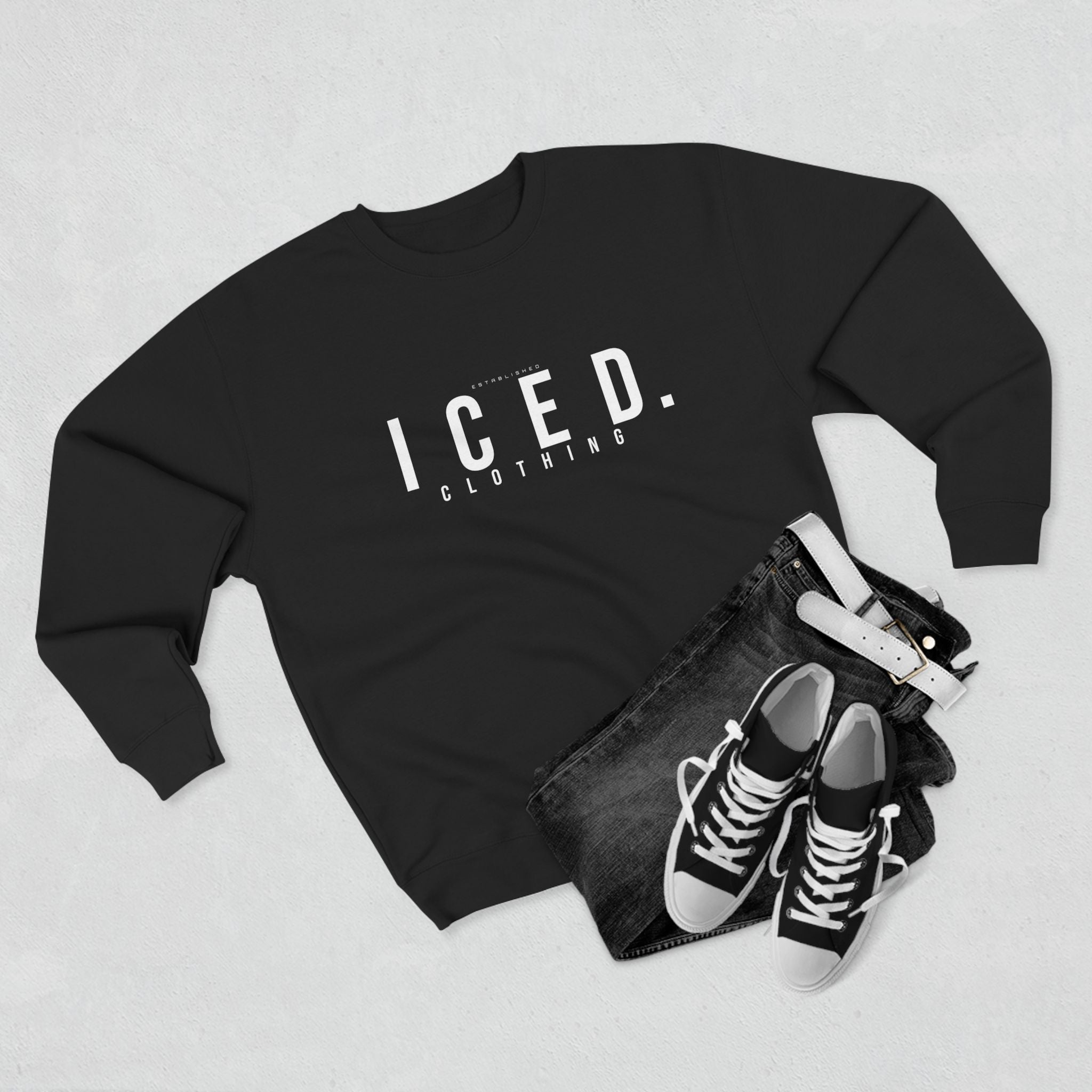 ICED. Established  — Crewneck Sweatshirt
