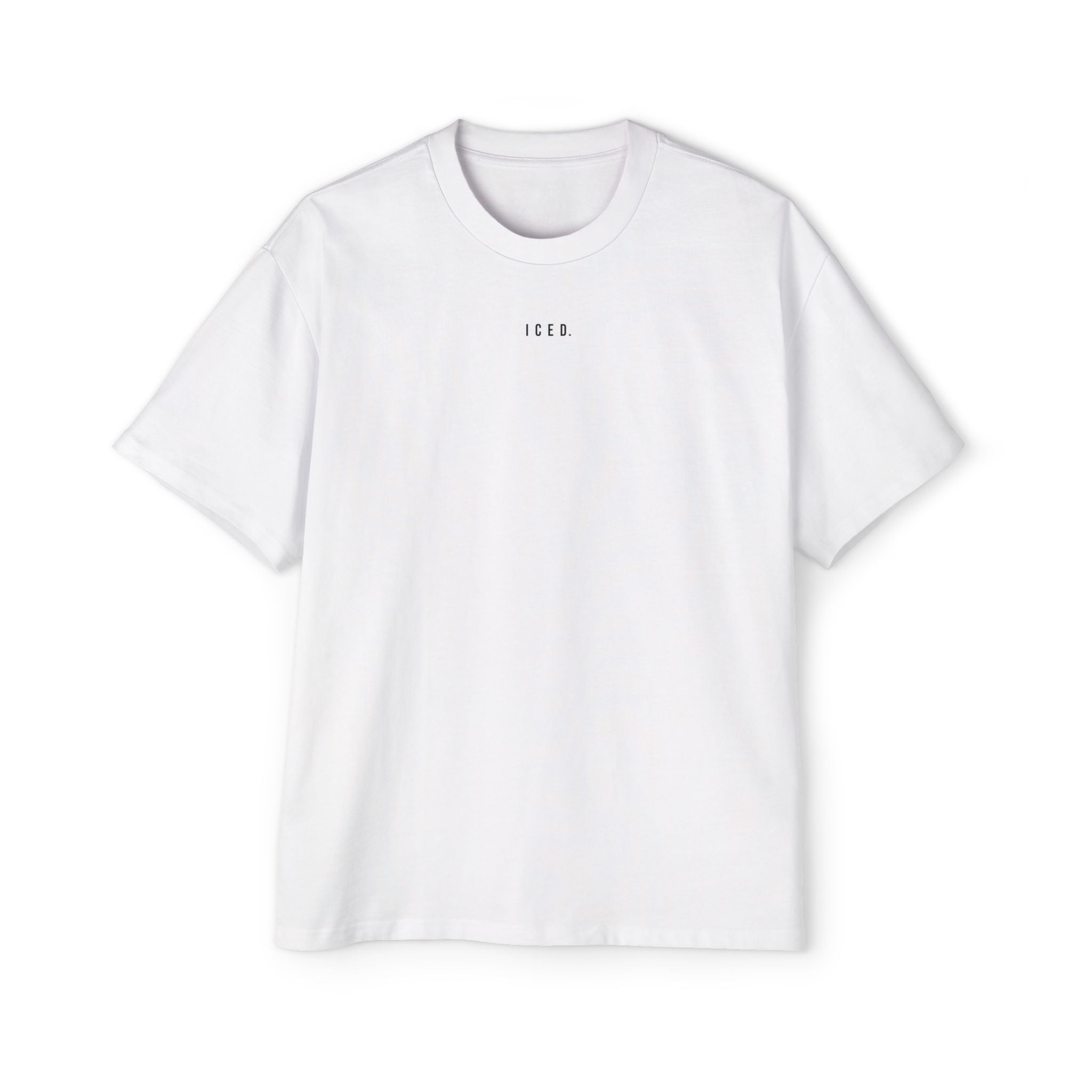 ICED. Established Cube — Minimalist Men's Oversized Tee