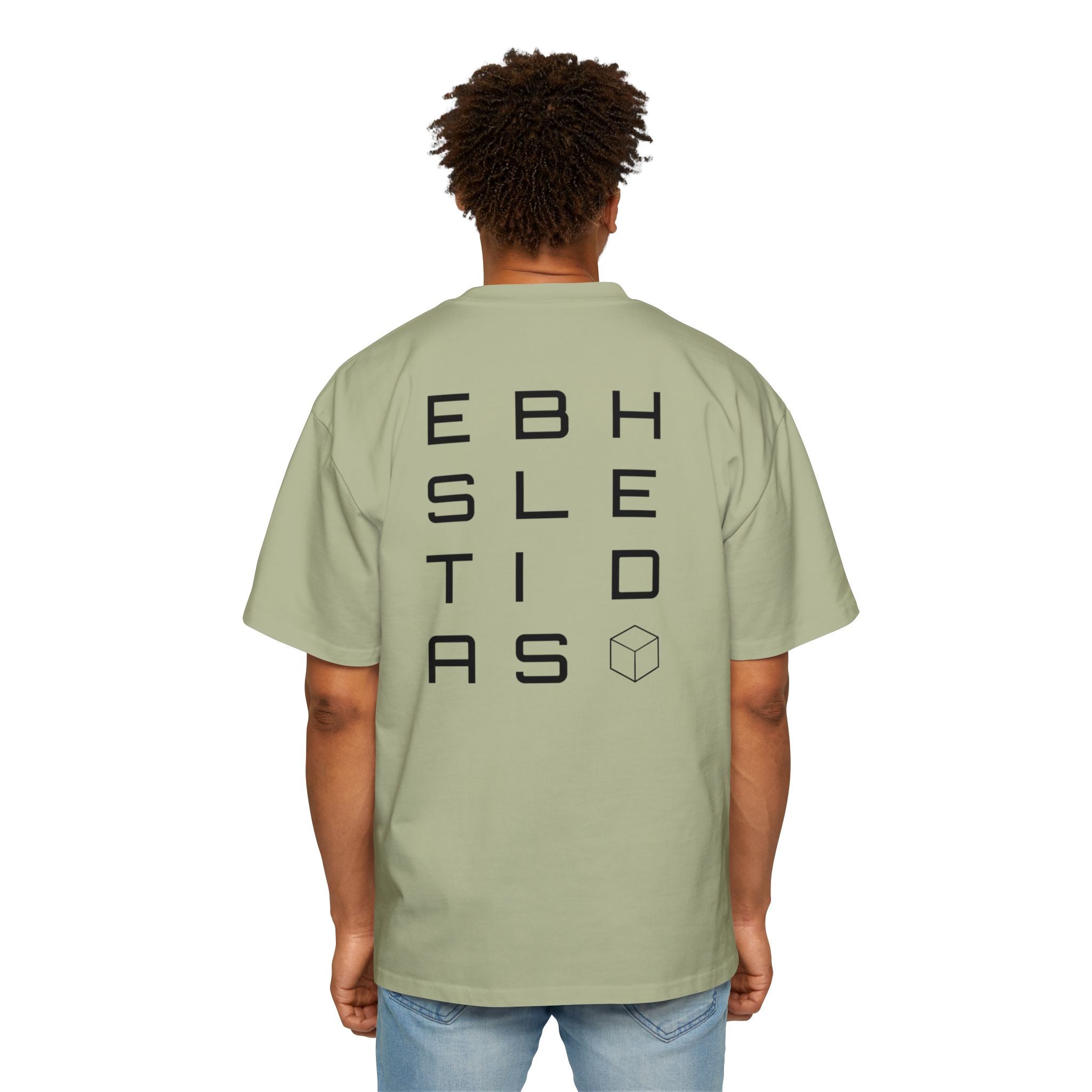 ICED. Established Cube — Minimalist Men's Oversized Tee