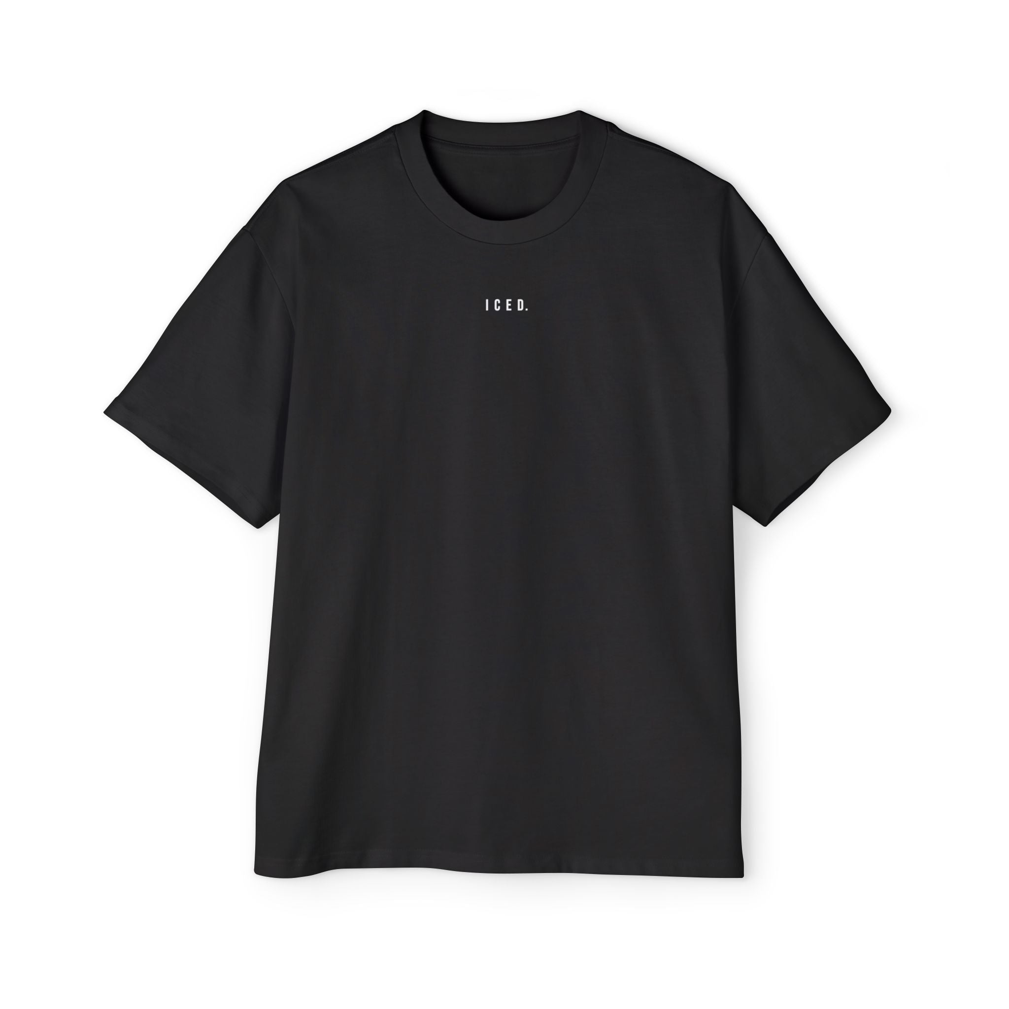 ICED. Established Cube — Minimalist Men's Oversized Tee