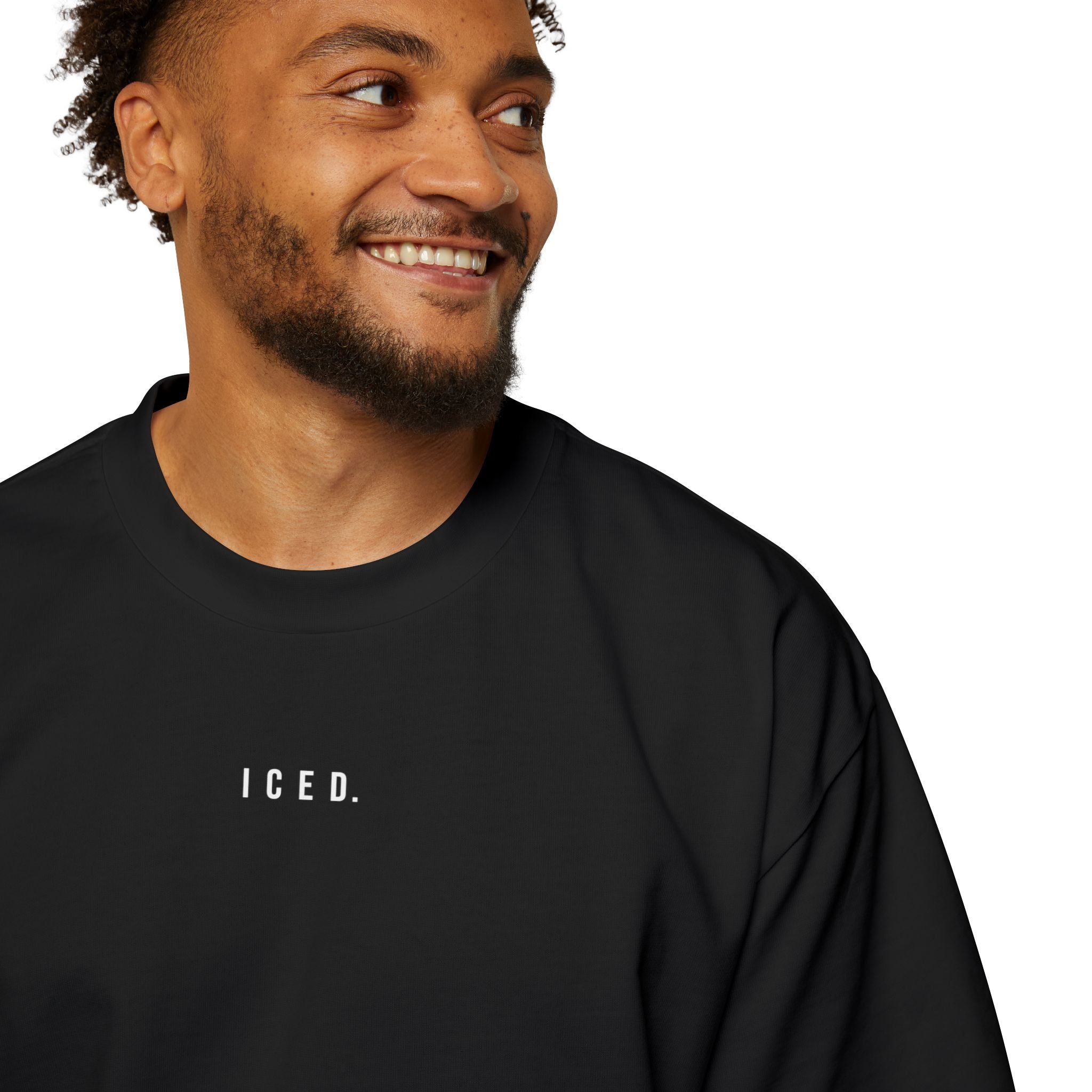 ICED. Established Cube — Minimalist Men's Oversized Tee