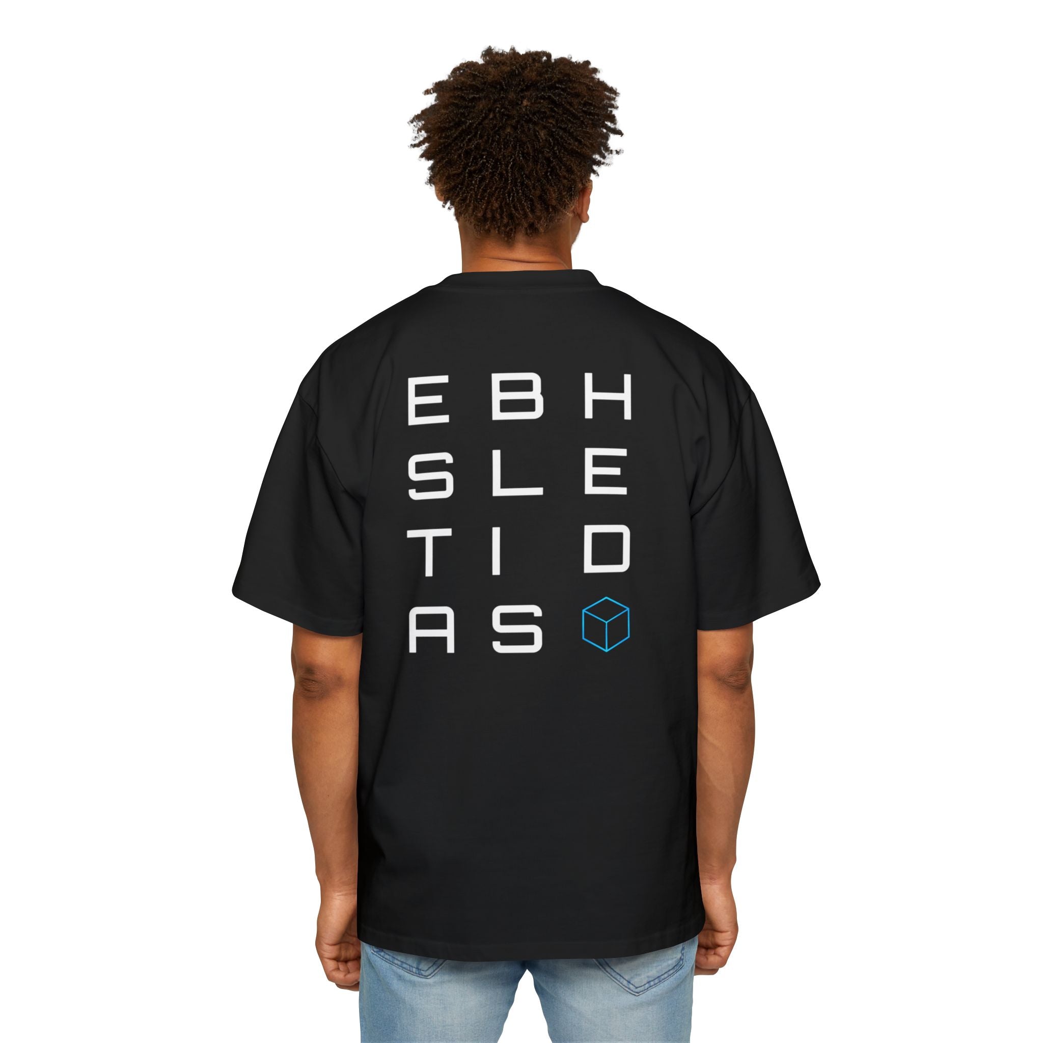 ICED. Established Cube — Minimalist Men's Oversized Tee