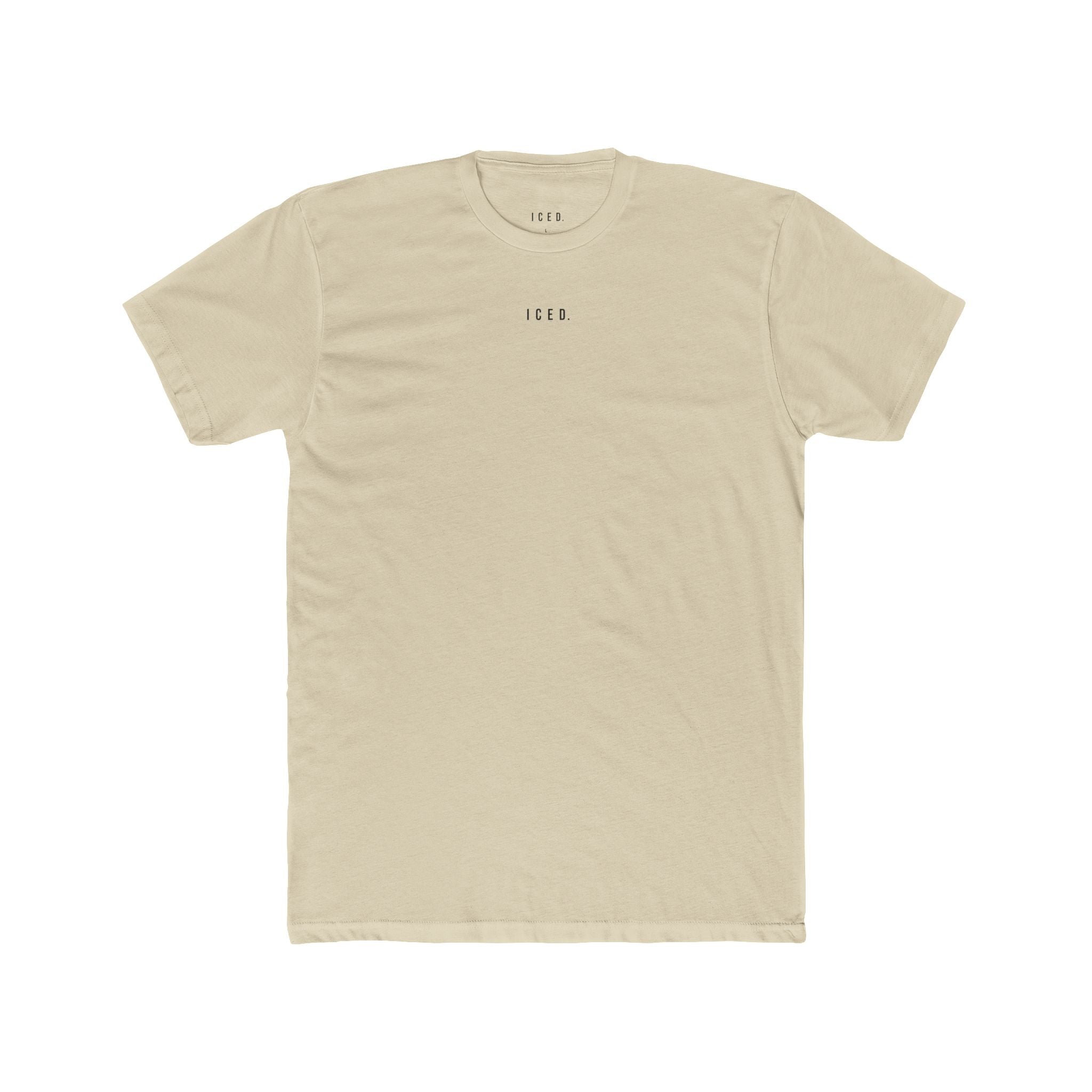 ICED. Established Cube — Minimal Cotton Crew Shirt