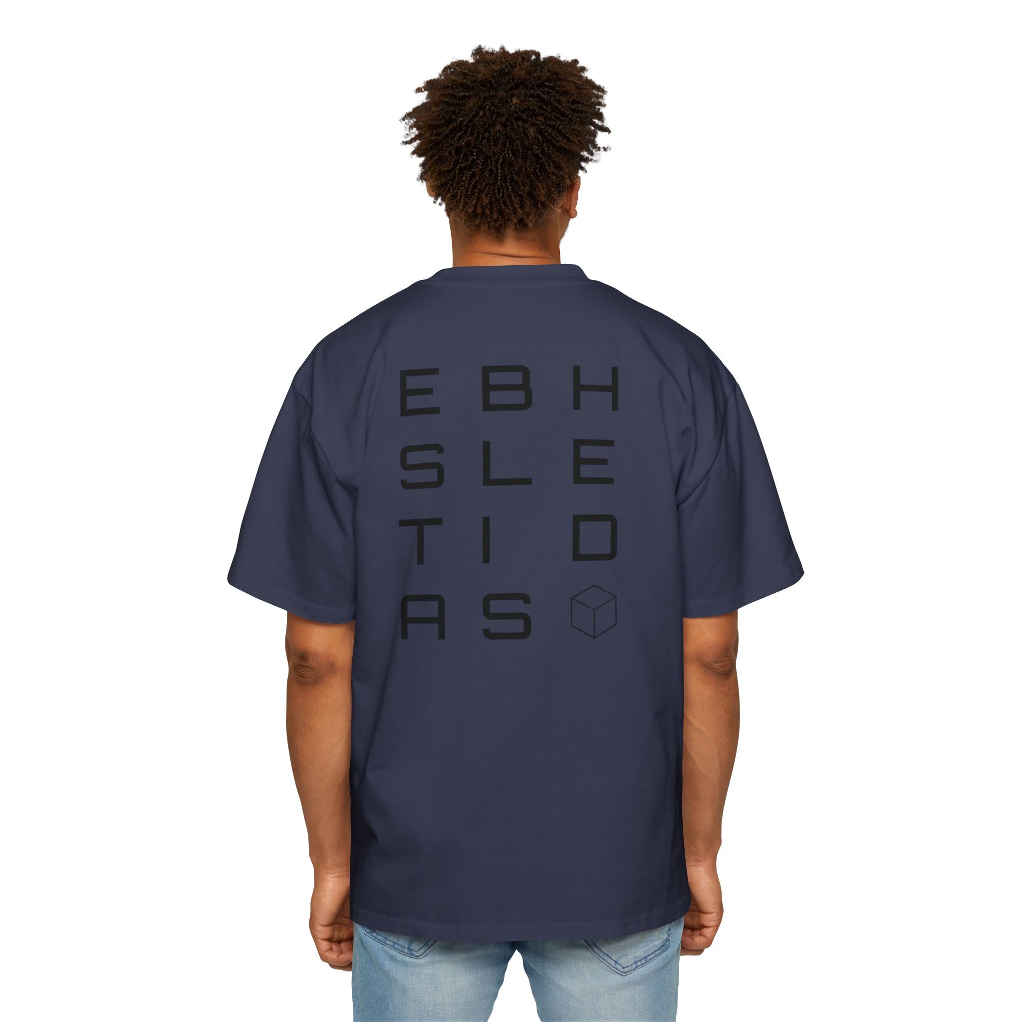 ICED. Established Cube — Minimalist Men's Oversized Tee