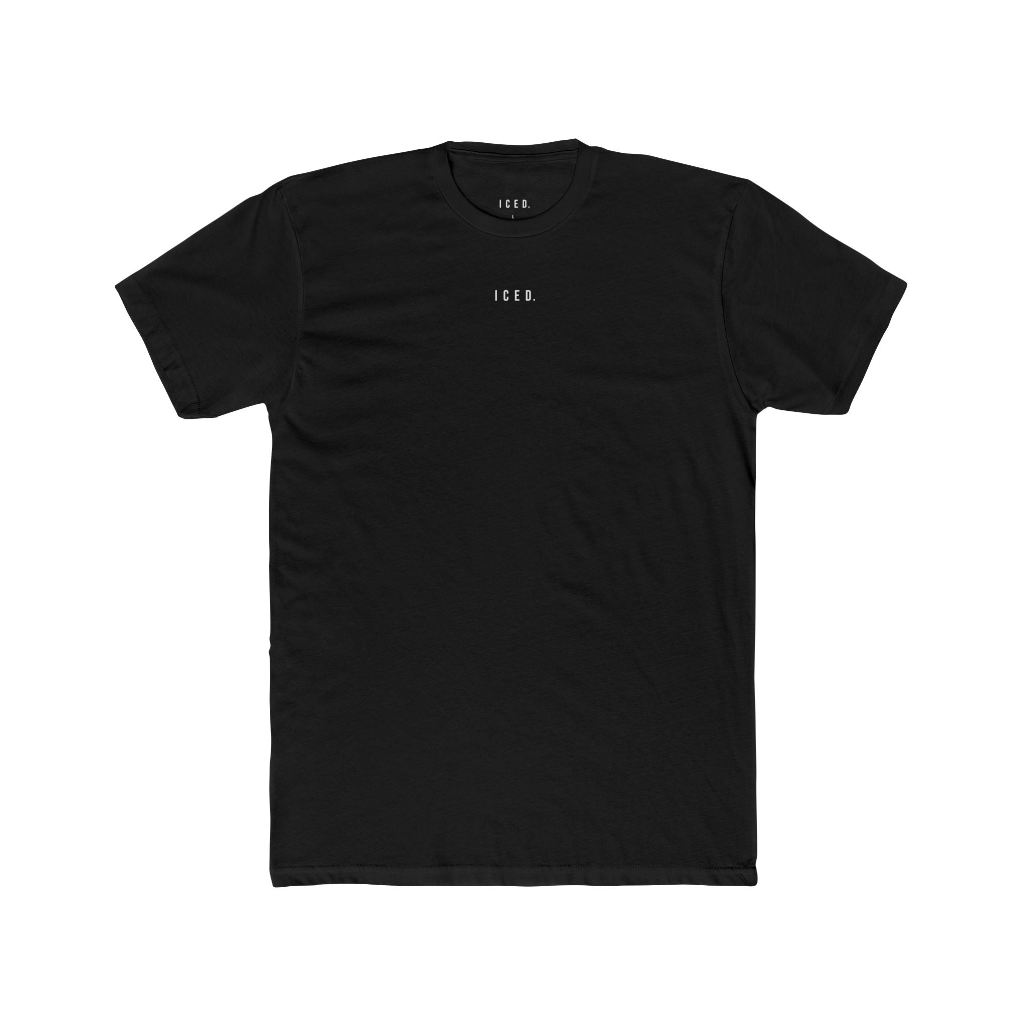 ICED. Established Cube — Minimal Cotton Crew Shirt