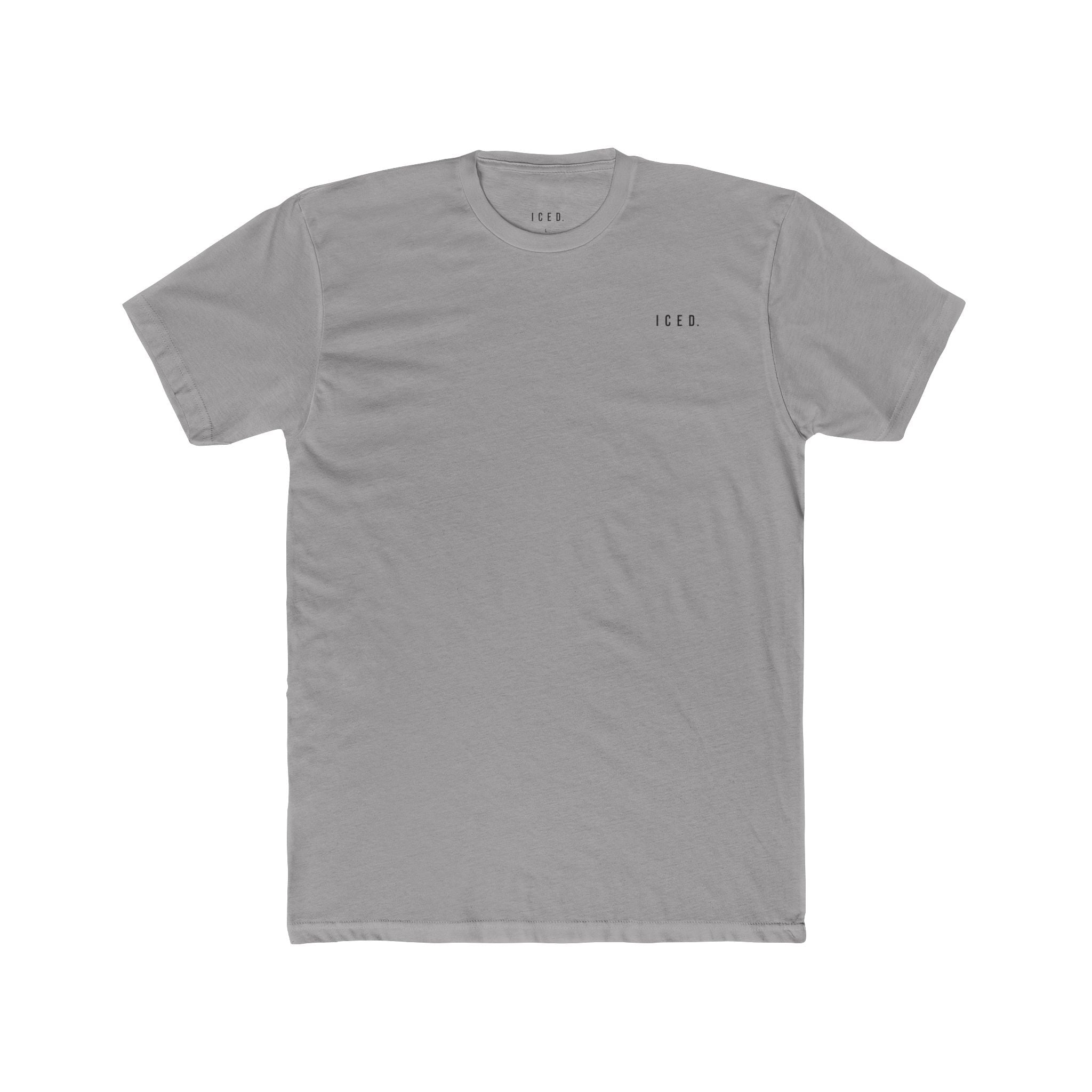 ICED. Established — Minimal Cotton Crew Shirt