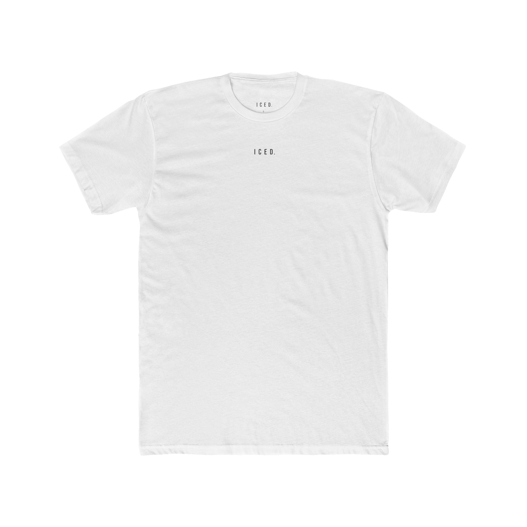 ICED. Established Cube — Minimal Cotton Crew Shirt
