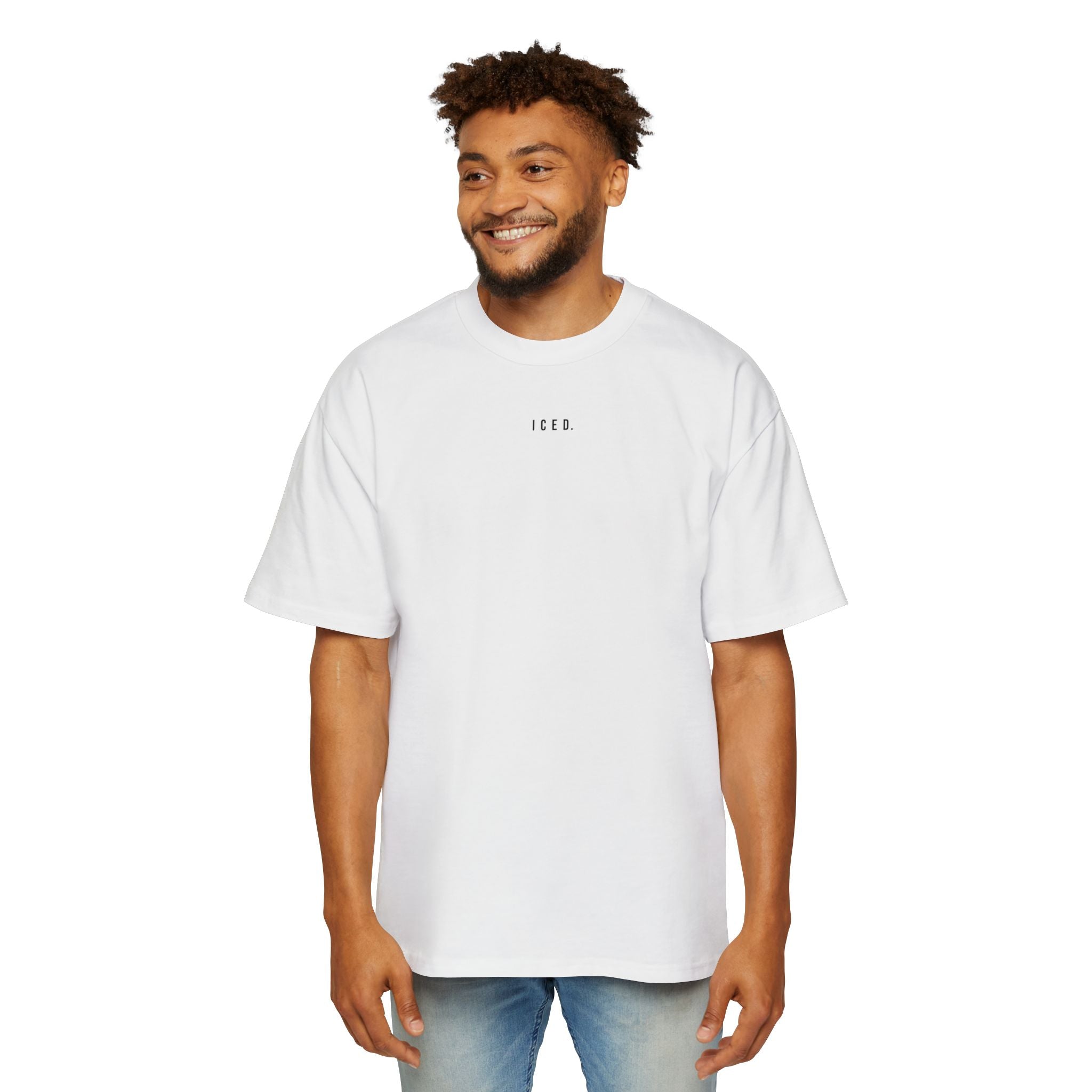 ICED. Established Cube — Minimalist Men's Oversized Tee