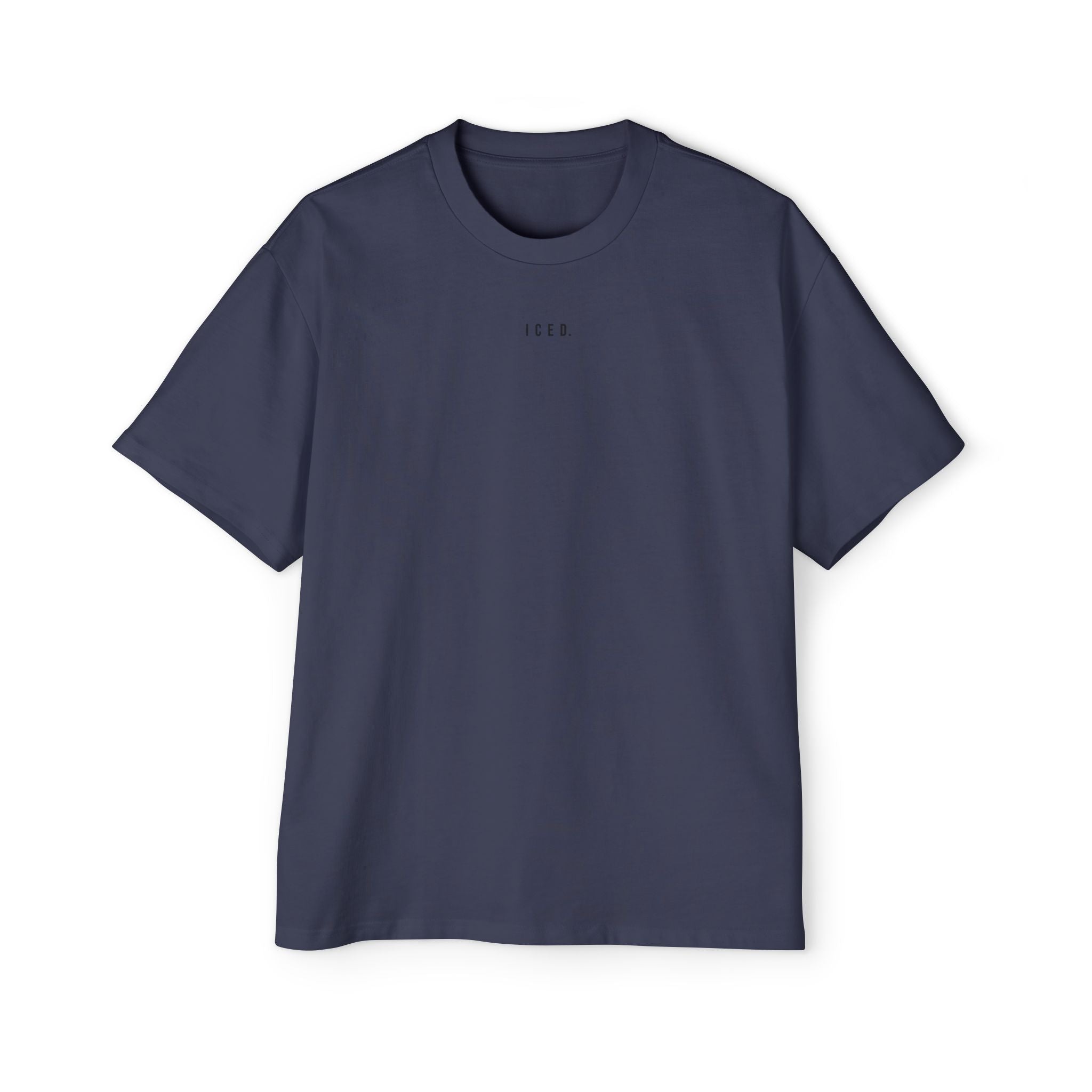 ICED. Established Cube — Minimalist Men's Oversized Tee