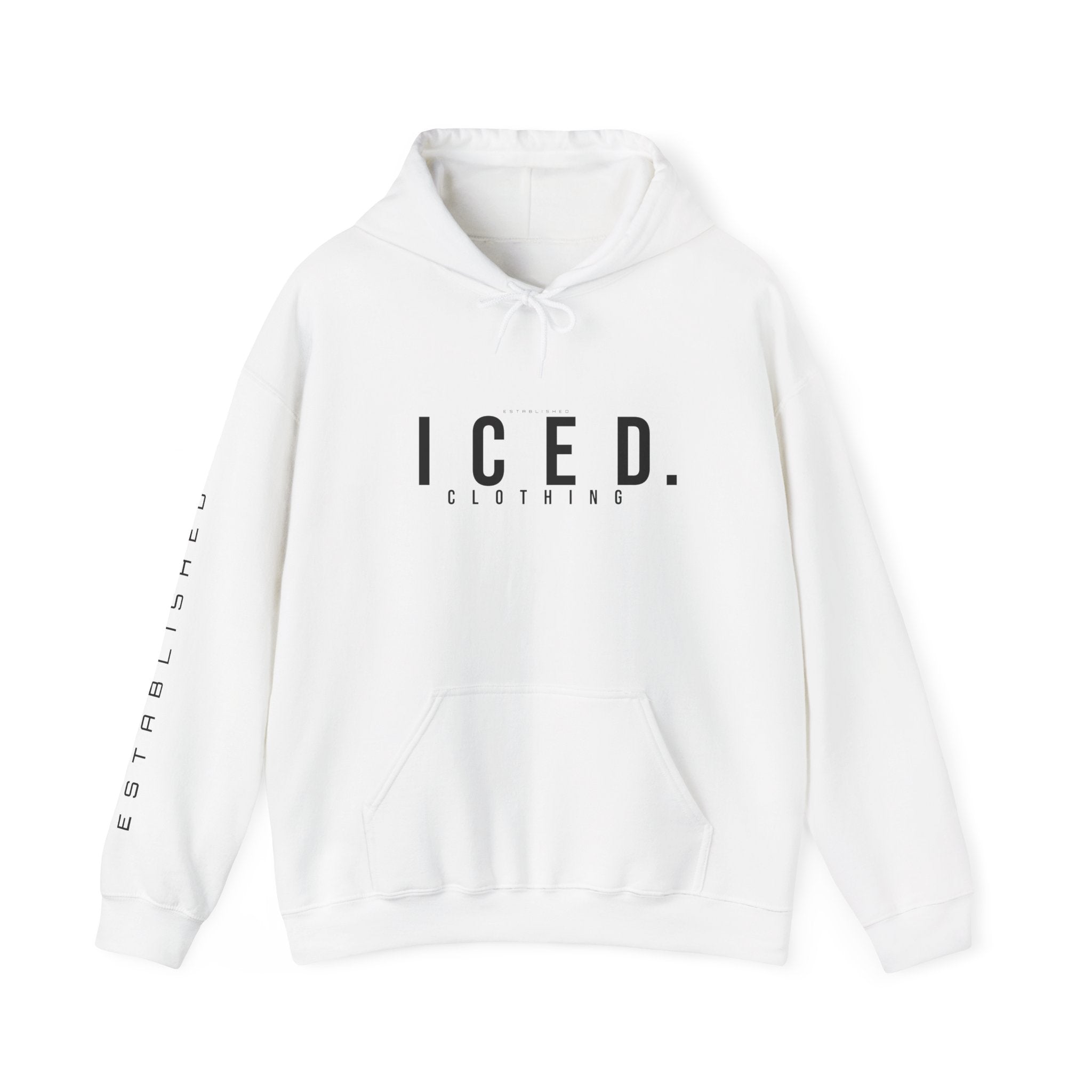 ICED. Established — Minimalist Hoodie