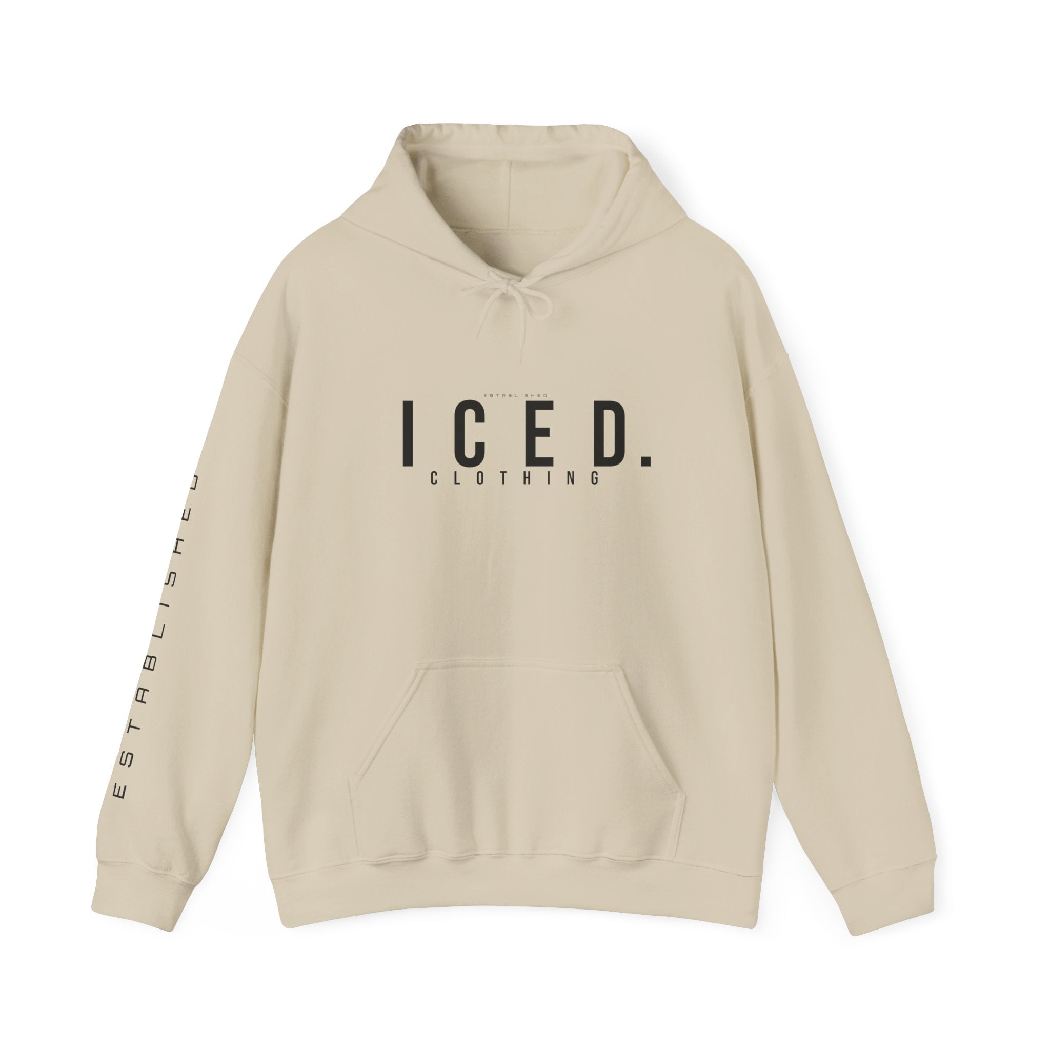 ICED. Established — Minimalist Hoodie